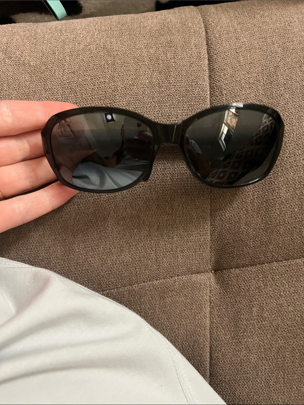 Maui Jim Black Mirrored Sunglasses
